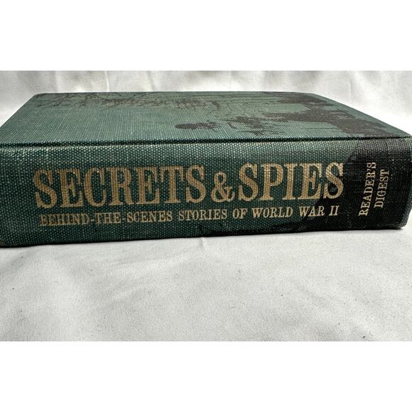 Readers Digest Secrets & Spies Behind the Scenes Stories of WWII 1964 Hard Cover - Picture 2 of 6